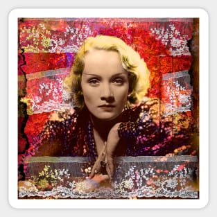 Marlene in Autochrome Sticker